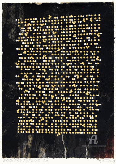 Κολάζ με τίτλο "Endless Events 20." από Petr Strnad, Αυθεντικά έργα τέχνης, Κολάζ