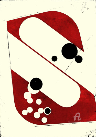 Картина под названием "Space Invaders 8." - Petr Strnad, Подлинное произведение искусства, Акрил