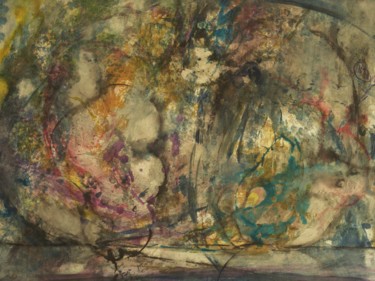 Pittura intitolato "CONTE D UN SOIR" da Philippe Vincendeau, Opera d'arte originale, Inchiostro