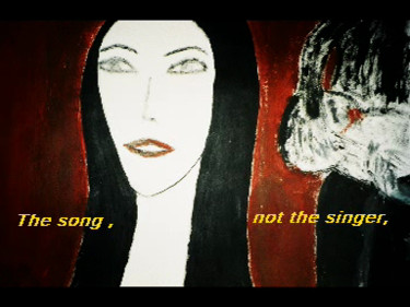 Painting titled "THE SONG , NOT  THE…" by Phamart13, Original Artwork