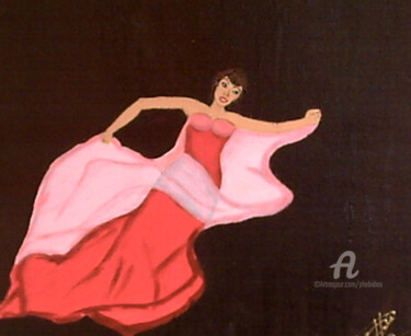 Peinture intitulée "Danse" par Marie Phebidias, Œuvre d'art originale