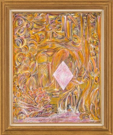 Peinture intitulée "Un palais pour se p…" par Phélix Ludop, Œuvre d'art originale, Acrylique