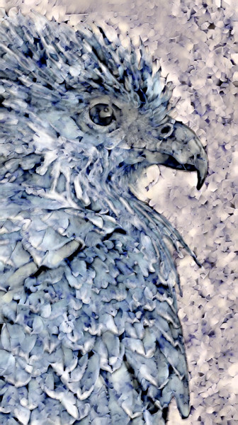 Digital Arts titled "Avian Patterns" by Phil 'Philosofree' Cheney, Original Artwork, Digital Painting