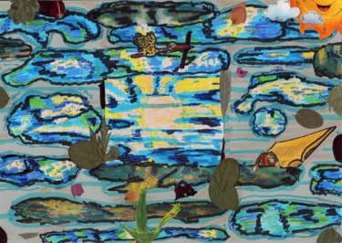 Collages titled "SKY." by Phil Colisov, Original Artwork, Other