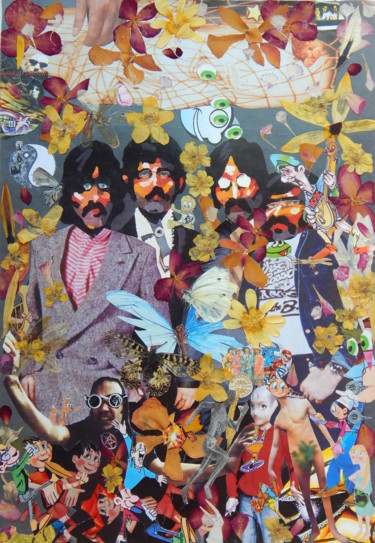 Collages titled "A hard days night." by Phil Colisov, Original Artwork, Other
