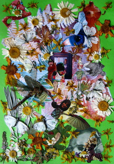 Collages intitulée "UNITOPIA." par Phil Colisov, Œuvre d'art originale, Autre