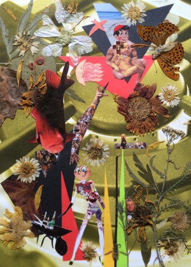 Collages intitulée "FAITH and religions." par Phil Colisov, Œuvre d'art originale, Autre