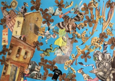 Collages intitulée "We destroy the fami…" par Phil Colisov, Œuvre d'art originale, Autre