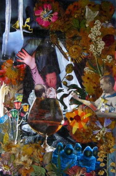 Collages intitulée "Dazed and Confused." par Phil Colisov, Œuvre d'art originale, Autre