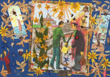 Collages titled "Wish you were queer." by Phil Colisov, Original Artwork, Other