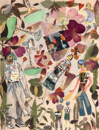 Collages intitulée "BECOMING." par Phil Colisov, Œuvre d'art originale, Autre