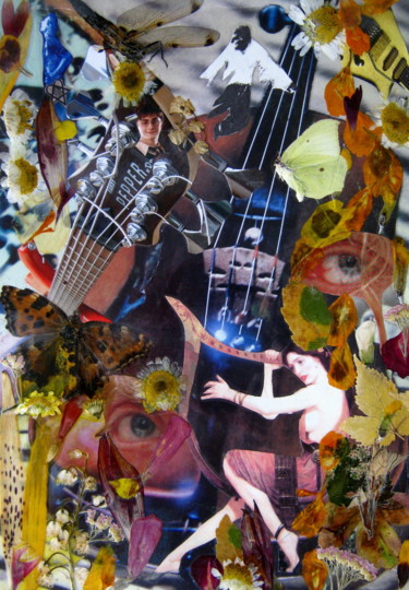 Collages intitolato "Dancing days." da Phil Colisov, Opera d'arte originale, Altro