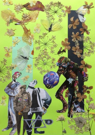 Final Frontier....? !.. Collages intitulée "Final Frontier....?…" par Phil Colisov, Œuvre d'art originale, Autre