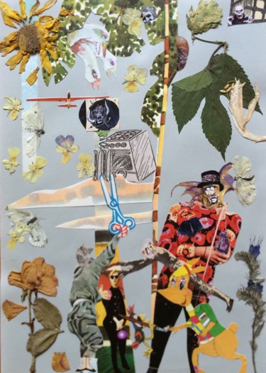 Collages intitulée "OMAX,.." par Phil Colisov, Œuvre d'art originale, Autre