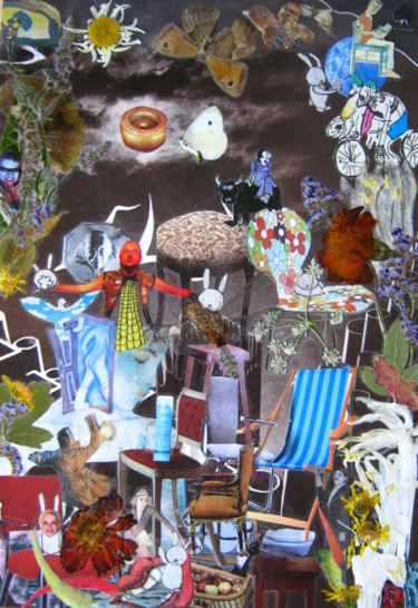 Collages titled "All this for pop( a…" by Phil Colisov, Original Artwork, Other