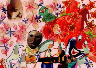 Collages getiteld "R.S.Circus...." door Phil Colisov, Origineel Kunstwerk, Anders