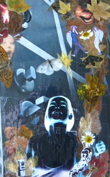 Collages intitulée "People are free onl…" par Phil Colisov, Œuvre d'art originale, Autre
