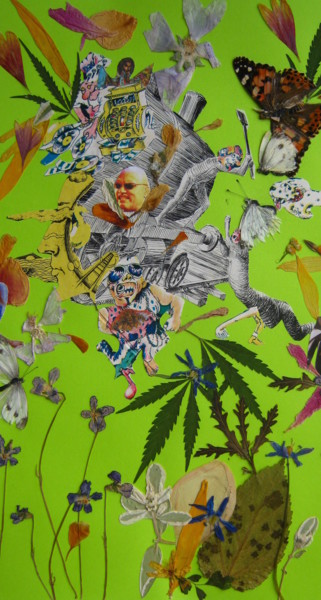 Collages titled "One foot in hell." by Phil Colisov, Original Artwork