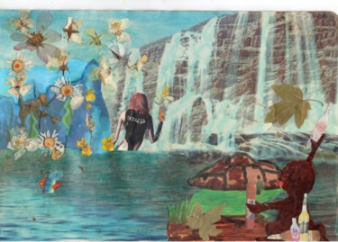 Collages intitolato "Immortality break..…" da Phil Colisov, Opera d'arte originale, Collages