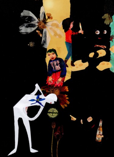 Collages intitulée "Way......." par Phil Colisov, Œuvre d'art originale, Collages