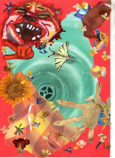 Collages titled "I am but a traveler." by Phil Colisov, Original Artwork, Collages