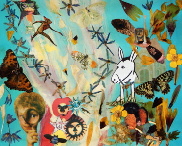 Collages titled "Forgotten wonders" by Phil Colisov, Original Artwork