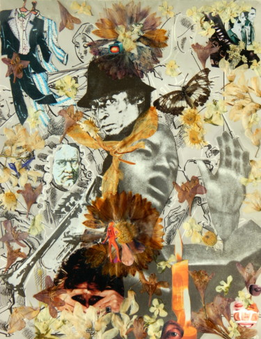 Collages intitulée "Book of changes" par Phil Colisov, Œuvre d'art originale, Autre
