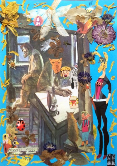 Collages titled "WAKE UP." by Phil Colisov, Original Artwork, Other