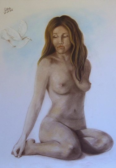 Pittura intitolato "figura" da Filippo Liardo, Opera d'arte originale, Olio