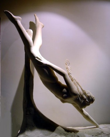 Sculptuur getiteld "Leucotea" door Filippo Liardo, Origineel Kunstwerk, Anders