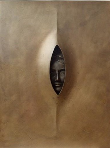 Skulptur mit dem Titel "Ante-Post" von Filippo Liardo, Original-Kunstwerk, Giesserei