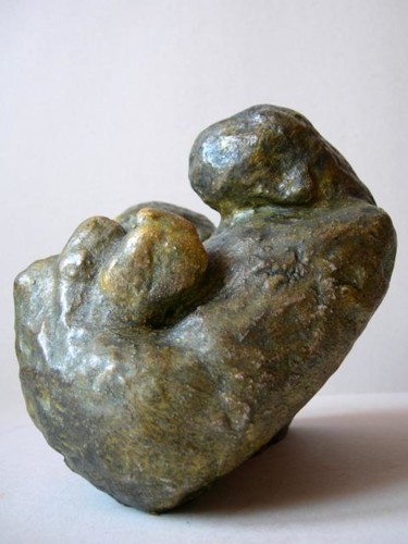 Sculpture intitulée "HOMME-CHAT" par Sadon Gérard, Œuvre d'art originale, Autre
