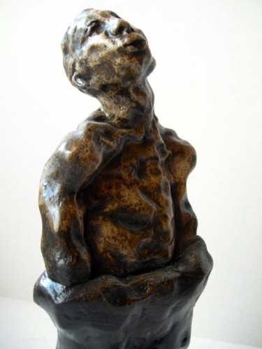 Sculpture intitulée "ECCE-HOMO" par Sadon Gérard, Œuvre d'art originale, Autre