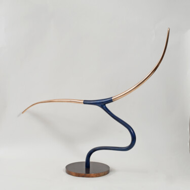 Скульптура под названием "Flight" - Philip Hearsey, Подлинное произведение искусства, Бронза