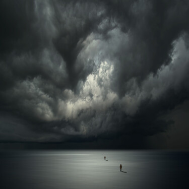 Digitale Kunst mit dem Titel "the sky is falling" von Philip Mckay, Original-Kunstwerk, 2D digitale Arbeit