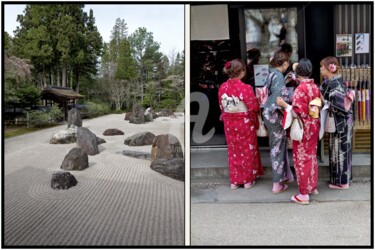 Photographie intitulée "Japon 3" par Philip Rejean, Œuvre d'art originale, Photographie numérique Monté sur Carton