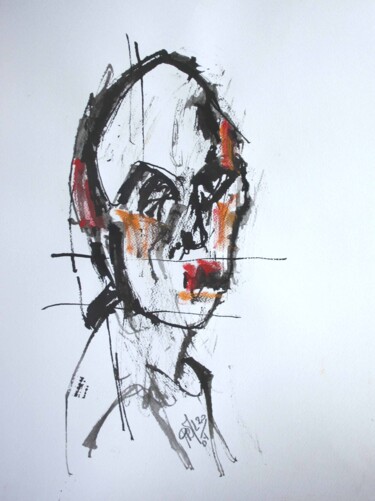 Painting titled "JASPER (Philip Lang…" by Philip/Ulrike Langen, Original Artwork, Ink