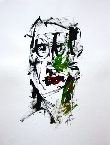 Malerei mit dem Titel "CHAVI (Philip Lange…" von Philip/Ulrike Langen, Original-Kunstwerk, Tinte
