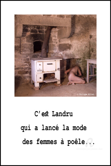Photographie intitulée "Perché 003 !  (Land…" par Philippe Alliet, Œuvre d'art originale, Photographie numérique
