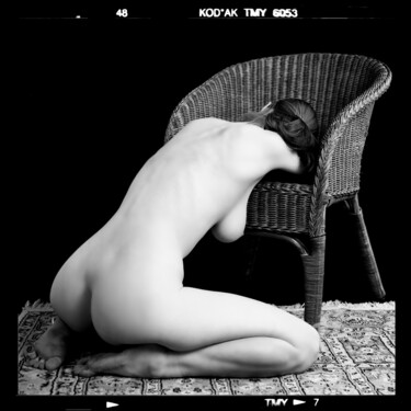 Fotografie getiteld "Le fauteuil" door Philippe Alliet, Origineel Kunstwerk, Film fotografie