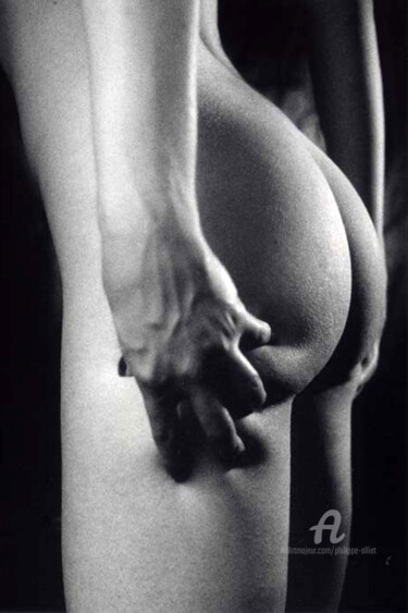 Photographie intitulée "Pince-fesses" par Philippe Alliet, Œuvre d'art originale, Photographie argentique