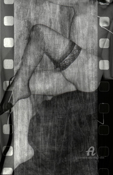 Photography titled "PALT 0017-Sexualité" by Philippe Alliet, Original Artwork, Analog photography