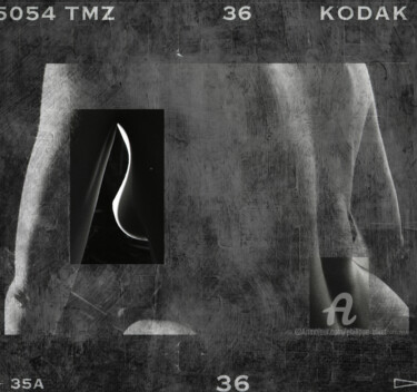 Fotografía titulada "PALT 00026 Sexualité" por Philippe Alliet, Obra de arte original, Fotografía manipulada Montado en Alum…