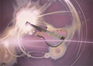 Digital Arts titled "Vibration" by Philippe Antoine, Original Artwork