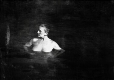 Photographie intitulée "Le Bain...." par Philippe Berthier, Œuvre d'art originale, Photographie manipulée