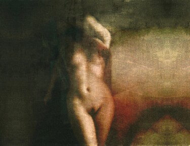 Fotografie getiteld "Nudité" door Philippe Berthier, Origineel Kunstwerk, Gemanipuleerde fotografie