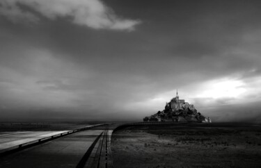 Fotografia intitolato "Le Mont Saint Miche…" da Philippe Berthier, Opera d'arte originale, Fotografia digitale
