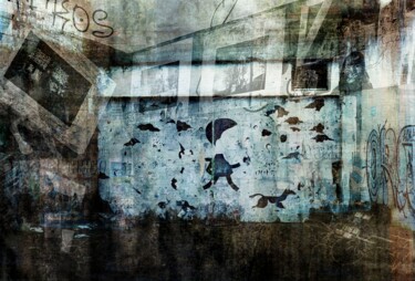 Photography titled "Libre Affichage....…" by Philippe Berthier, Original Artwork, Manipulated Photography