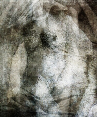 Digitale Kunst mit dem Titel "Corps et Âmes…" von Philippe Berthier, Original-Kunstwerk, Fotomontage