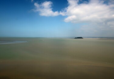 Photographie intitulée "Quand la mer se ret…" par Philippe Berthier, Œuvre d'art originale, Photographie numérique